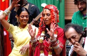 Nur Al Levi canta en El próximo Oriente