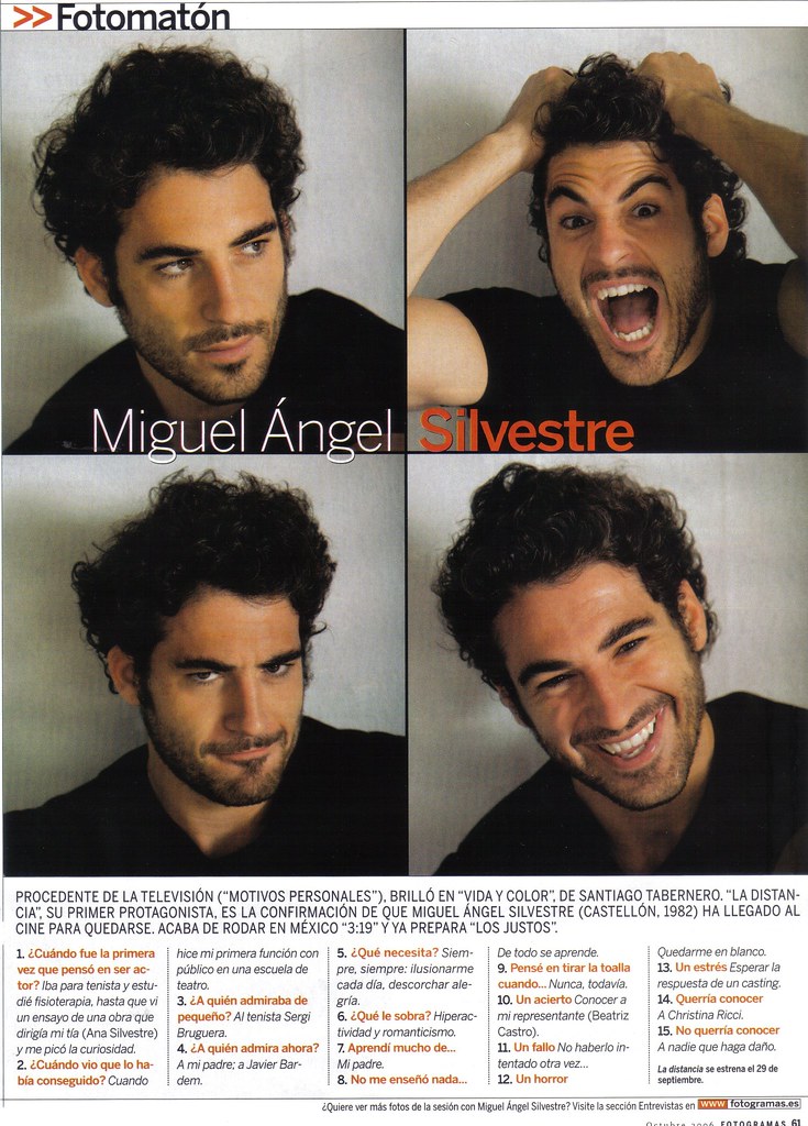 Miguel angel silvestre