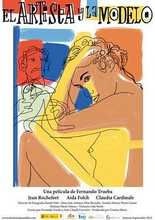 El artista y la modelo cartel pelicula