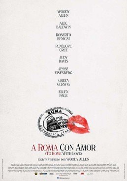 A Roma con amor poster pelicula