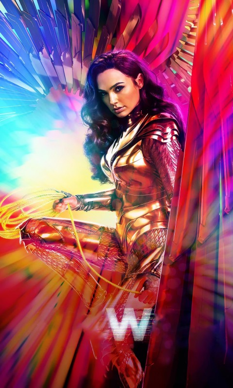 Gal gadot in wonder woman 1984 hd 480x800