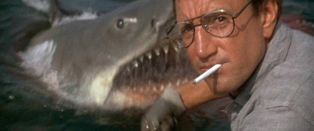 Roy Scheider y el tiburón