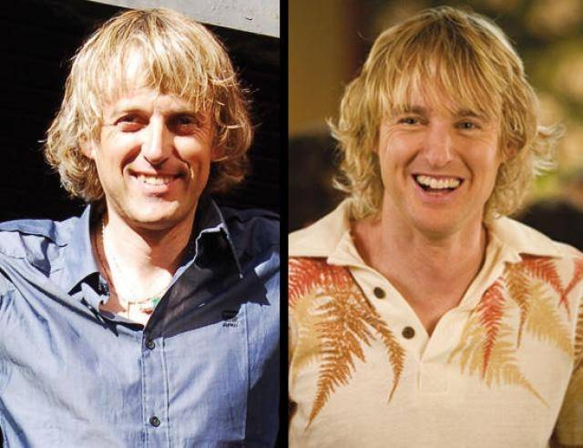 Jesús Calleja y Owen Wilson, parecidos razonables